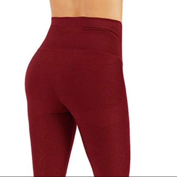High compression workout leggings with high waist - Picture 2 of 6